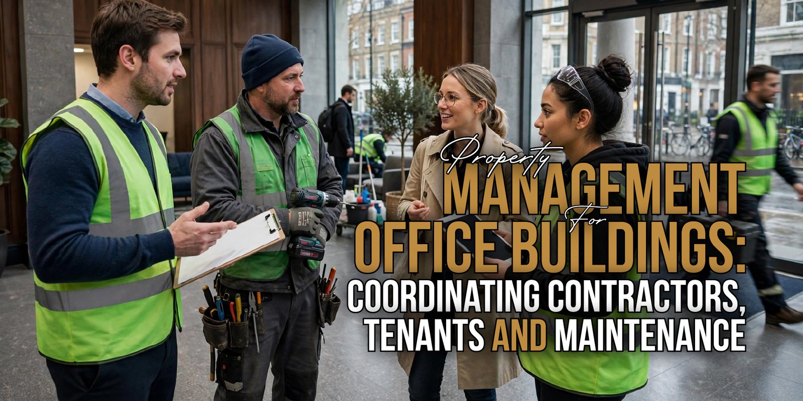 Property Management for Office Buildings: Coordinating Contractors, Tenants and Maintenance Property management