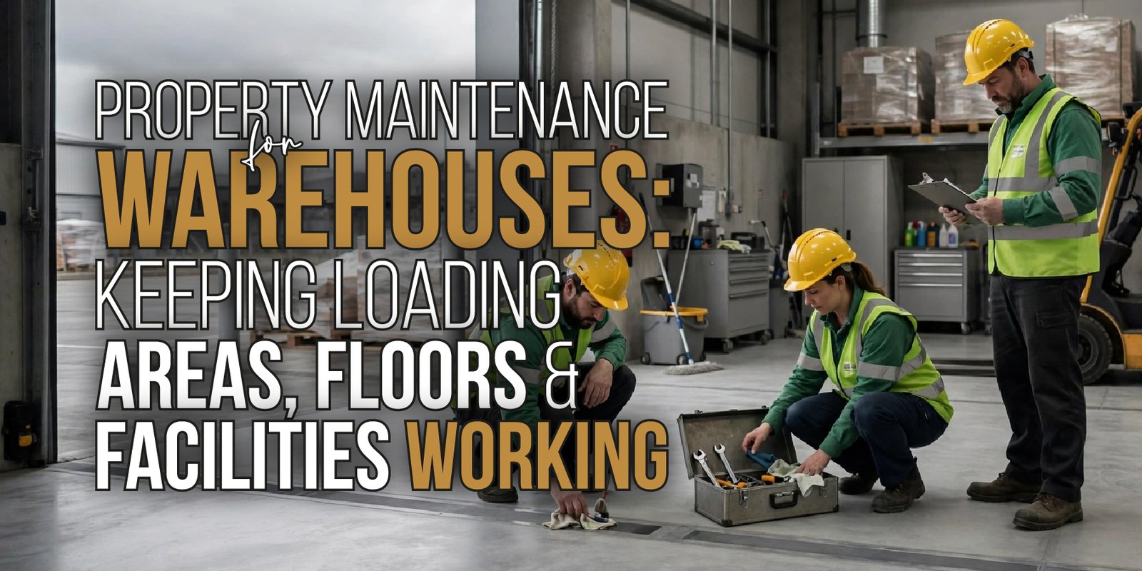 Property Maintenance for Warehouses: Keeping Loading Areas, Floors and Facilities Working property maintenance
