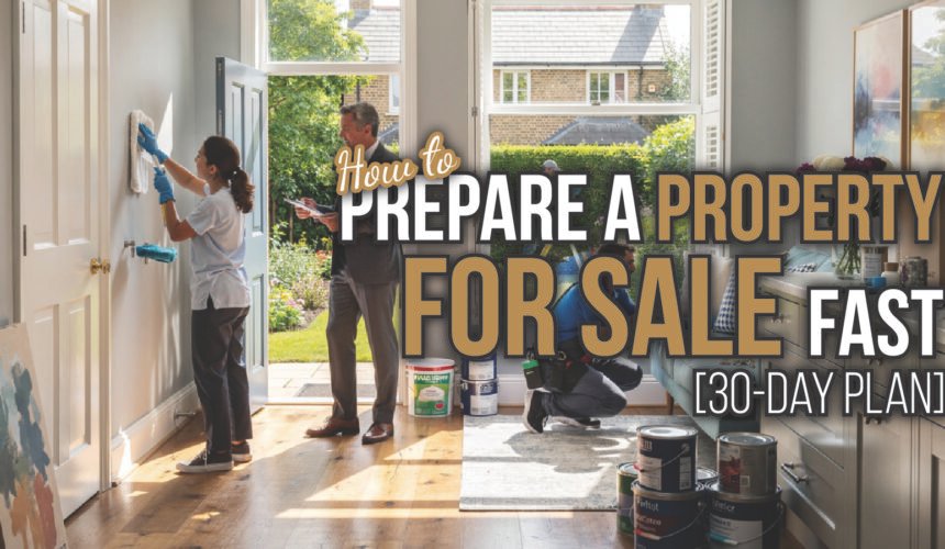 prepare property for sale UK