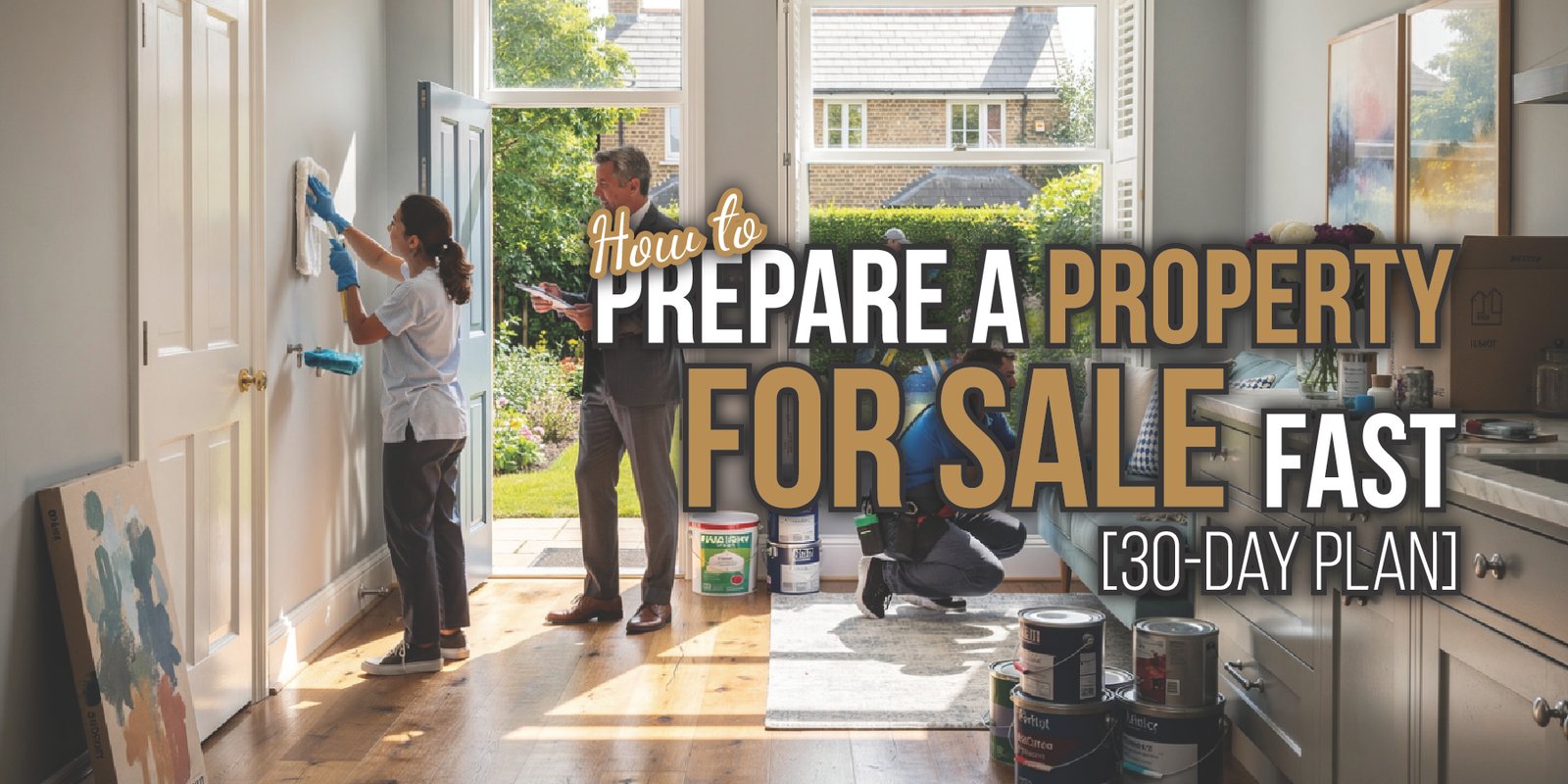prepare property for sale UK