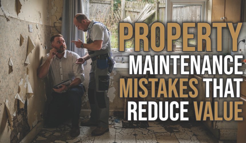 property maintenance mistakes