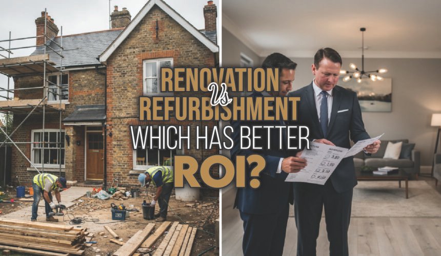 renovation vs refurbishment UK