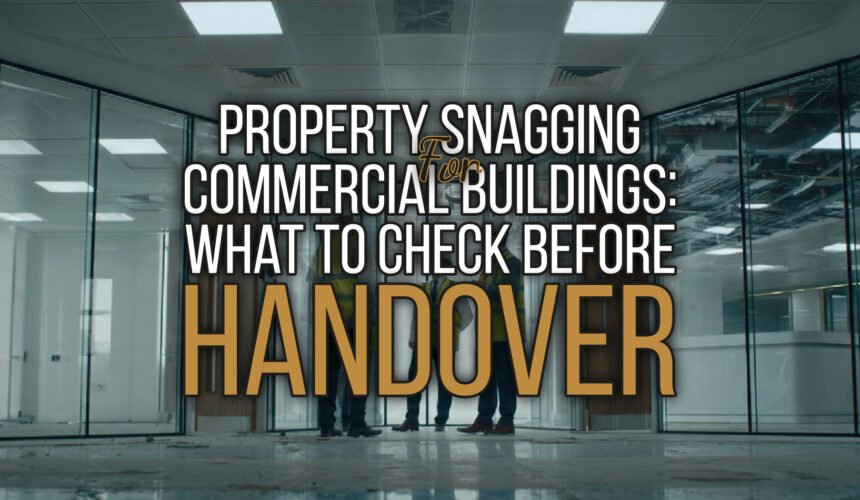 commercial property snagging